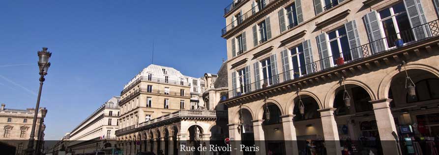 Rue de Rivoli � Paris 